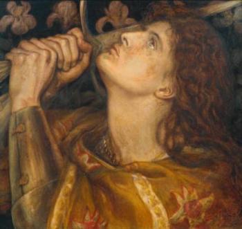 Dante Gabriel Rossetti : Joan of Arc
